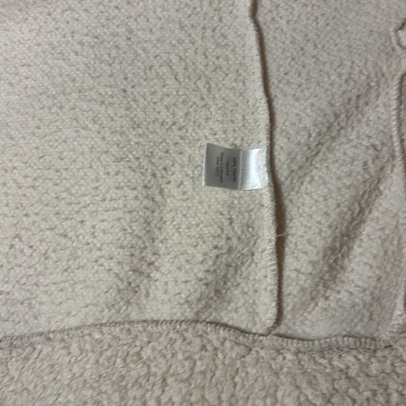 Teddy Sherpa Cream Full Zip Jacket size medium - Picture 8 of 10